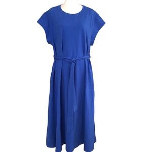ON 34TH Women's 2X Royal Blue tee Wrap Dress Created for Macy's